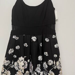Black Floral Dress